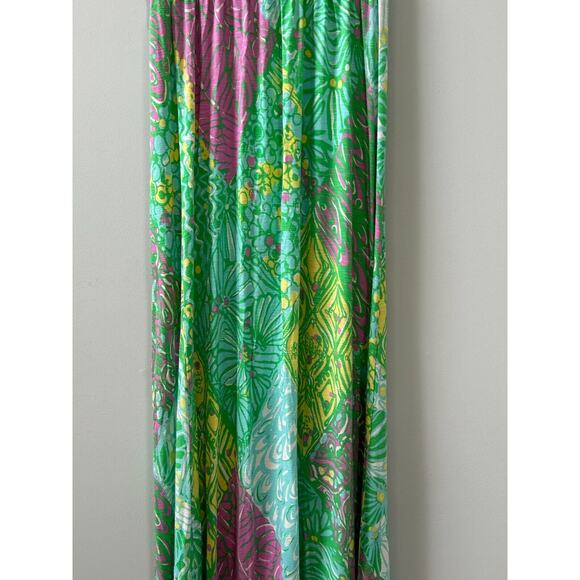 Lilly Pulitzer Women's Strapless Marlisa Maxi Dress in Multicolor Floral Size XS - Picture 9 of 14